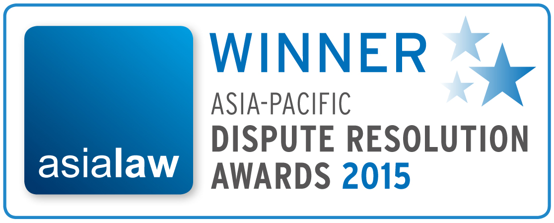 Asialaw Dispute Resolution Awards 2015