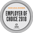 Asian Legal Business Employer of Choice 2018